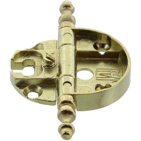 CERNIERA PER MOBILI A0057 OTTONATO 35X18 MM- 10,0 pz