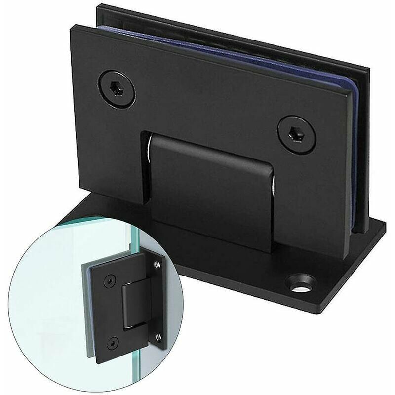 Cerniera per porta doccia a 90 gradi con kit di