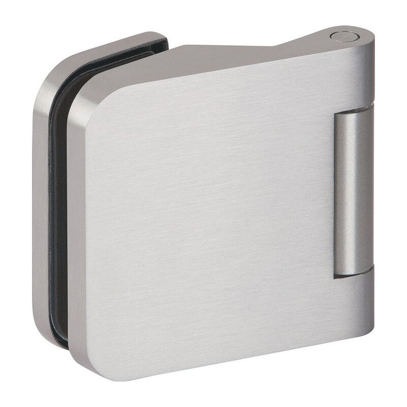 Image of Hermat - Cerniera per porta in vetro 6325-20 lm in acciaio inox colorato rd per 3 pezzi