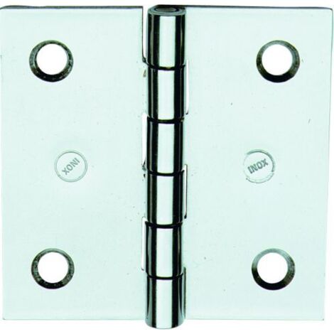 CERNIERA PERNO FISSO  850 IN INOX NAUTICA 50X60 MM 12 PZ