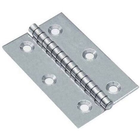 CERNIERA PERNO FISSO INOX PIANA  mm.60x50 25 PZ