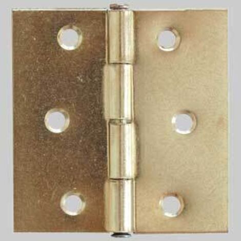 Cerniera piana perno fisso leggera 40x40 mm conf. da 50 pz