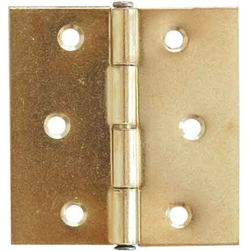 CERNIERA PIANA PERNO FISSO 'LEGGERA' 60x50 mm Q.TA 24