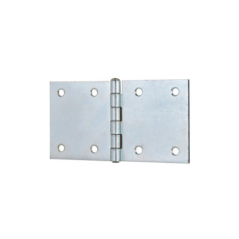 CERNIERA RETTANGOLARE 42X80 MM ZINCATA- 24,0 pz