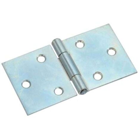 CERNIERA RETTANGOLARE PESANTE 816 VALTOCE - ACCIAIO ZINCATO PERNO FISSO MM 64X110X2,0 - 24 pezzi