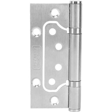Cerniera silenziosa in acciaio inox, cerniera per porte e finestre con apertura piatta, accessori per ferramenta per mobili