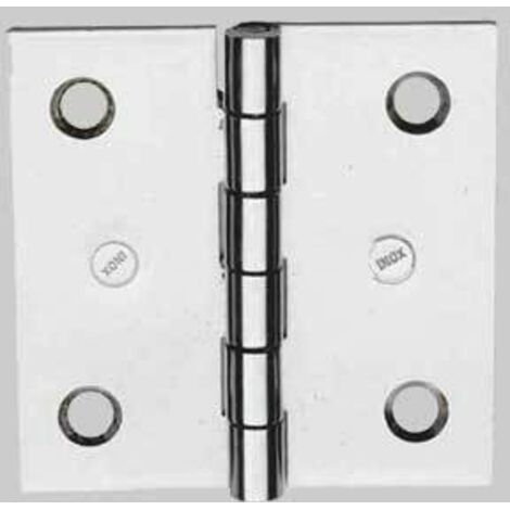 Cerniera stretta 3324 valtoce inox perno fisso mm 40x30x1,5 (25 pezzi) Valtoce