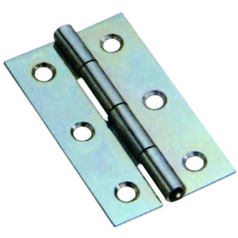 Cerniere strette perno fisso art.120 - mm.20x18x0,8