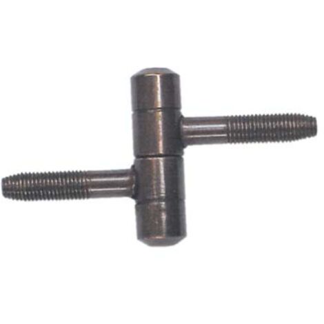 Cerniera tipo anuba acciaio bronzato mm 14 (25 pezzi) Otlav
