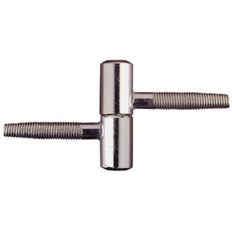 CERNIERA TIPO ANUBA ACCIAIO NICHELATO MM 14