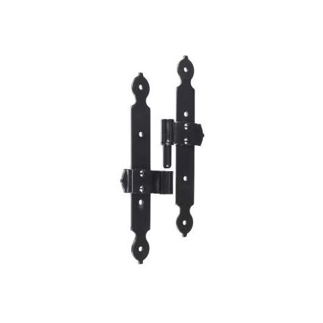 Cerniera Verticale Nero Mm.30X24