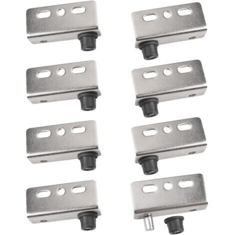 Cerniere a perno in ferro, 4 set. Cerniere a perno con albero a scomparsa per mobili. Cerniere per porte in legno con perno per porte in legno a battente libero (nichelate).