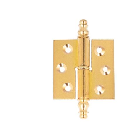 Cerniere a sfilare in ottone lucido 40 x 50 mm. destre 2 pz.