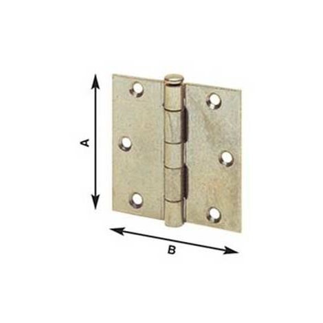 Cerniere Acciaio Zincato 9x9 cm Aldeghi