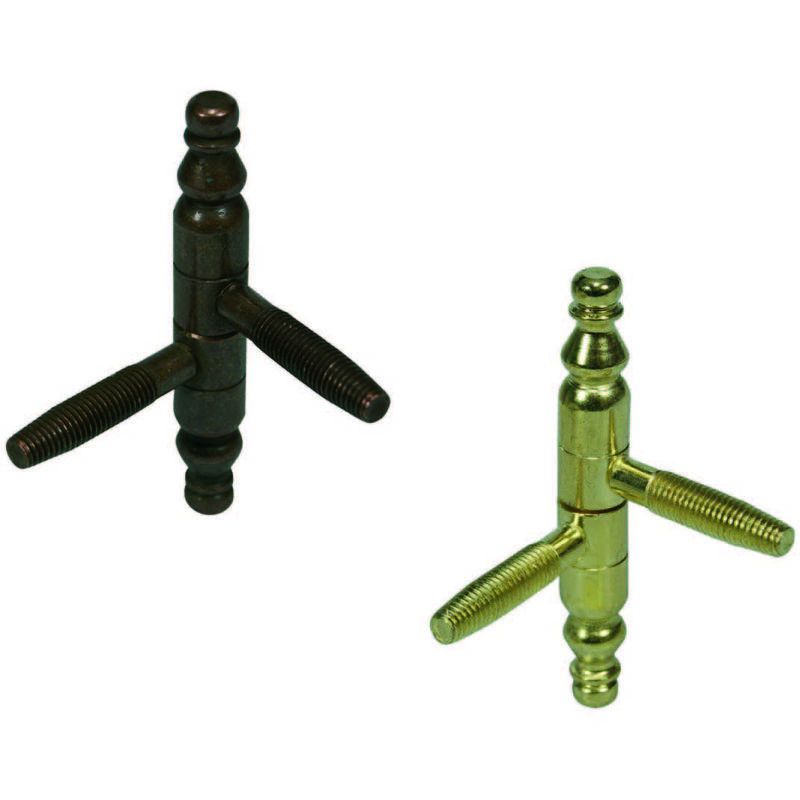 Cerniere anuba barocco in acciaio - ø mm.13