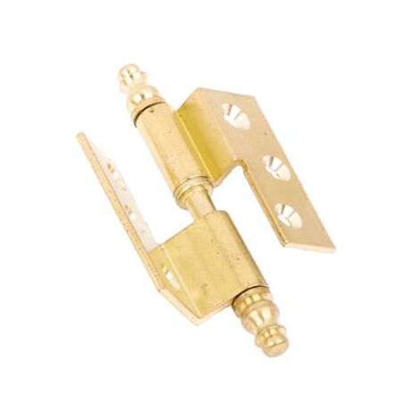 Cerniere Con Collo Canotto Liscio Ottone Lucido Mm.40X40 Sinistra