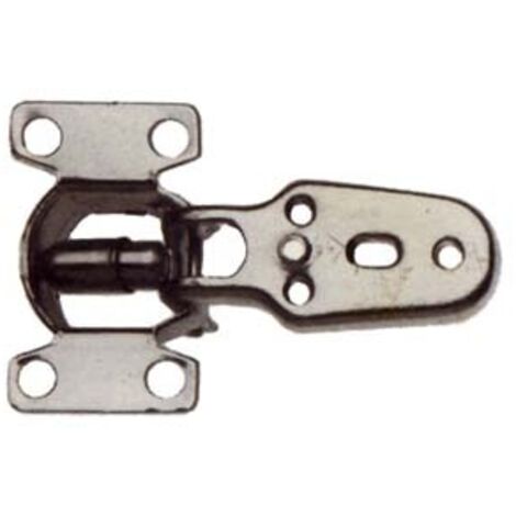 CERNIERE CON PIASTRINA E VITE REGOLABILI- - collo alto foro ø mm.35 - 24 pezzi