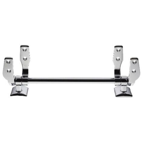 CERNIERE COPRIWATER 5 FORI CONTRARIA DA 220 MM Cromo