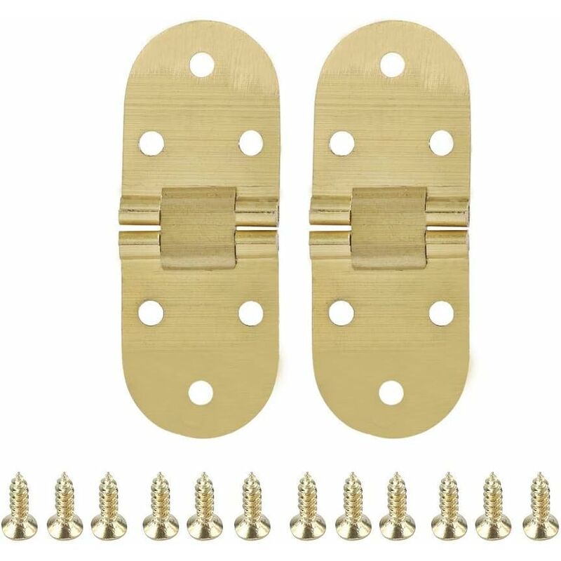 QAZ - Cerniere da 2 pezzi per armadi, cerniera da