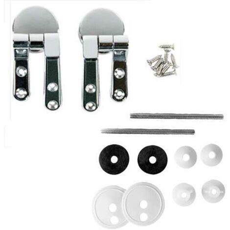CERNIERE E FISSAGGIO IN KIT X SEDILE WC MAURER X  COD.92986/7/8