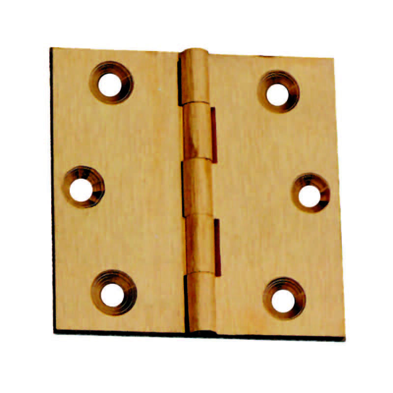 Cerniere ottone fresate piane - mm.30x25