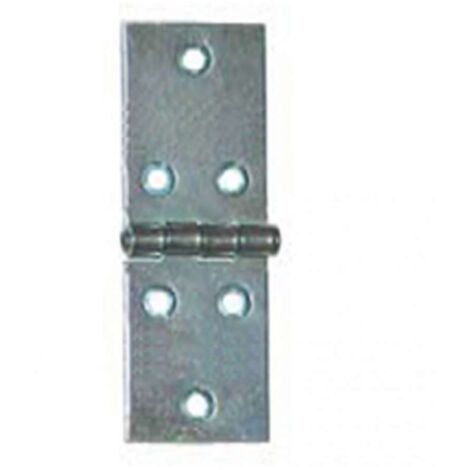 Cerniere lunghe 80x25 mm 4 pz acciaio zincato