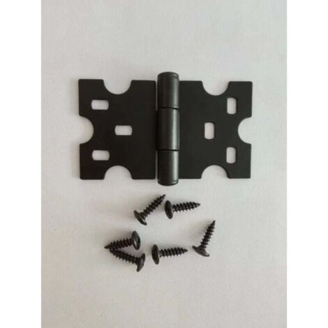 cerniere nere, cerniere per mobili con viti adatte per piccole porte/cassetti/finestre/ferramenta per mobili per la casa