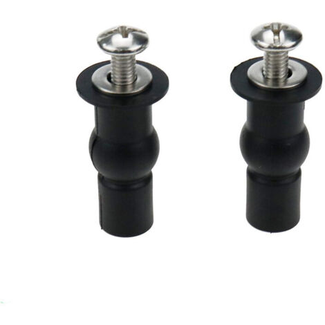 Cerniere per fissaggio sedile WC Accessorio per fissaggio sedile WC adatto a tutti i WC (18 mm)