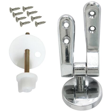 Cerniere Per Fissaggio Sedili Wc Cromate Viti Inox Corta