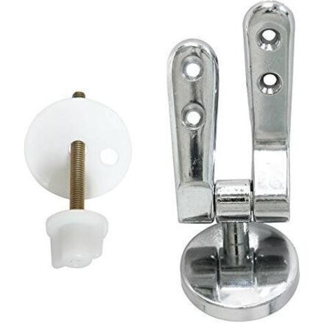 Cerniere Per Fissaggio Sedili Wc Cromate Viti Inox Extra