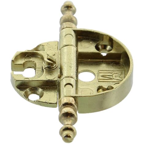 CERNIERE PER MOBILI ART. A0057 OTTONATA. Prezzo per 1 pezzo.