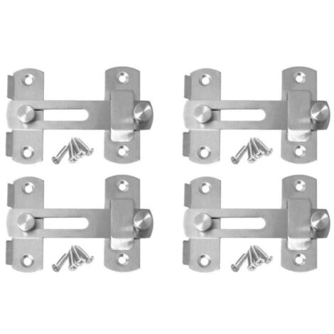 cerniere per porte scorrevoli in acciaio inossidabile, serrature di sicurezza, aste di bloccaggio per porte, finestre e mobili.