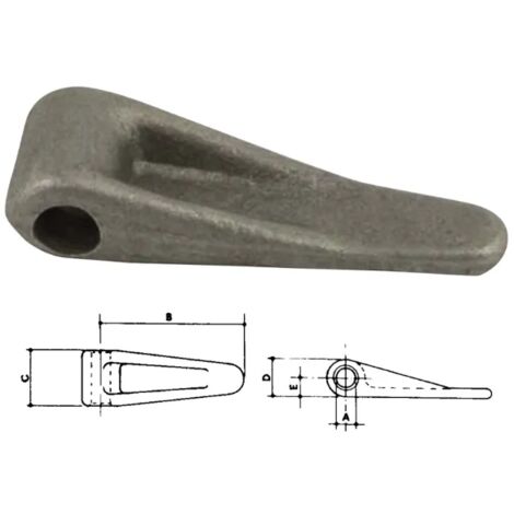 Cerniere piatte Cermag micron, mignon, leggerissima e leggera - Piatta mignon