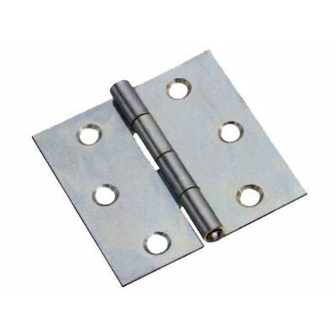 CERNIERE QUADRE P.FISSO A.15  MM.40X40