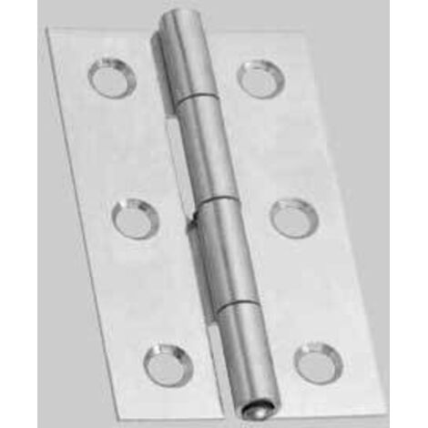 CERNIERE STRETTE P.FISSO A.10  MM.40X30