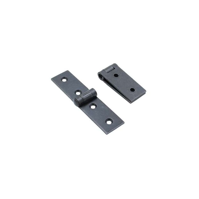 Cerniera Rettangolare Brunita Mm.21X89