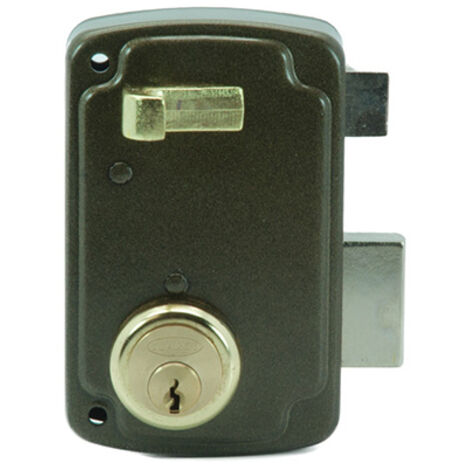 Cerradura 1056a 12x7,5x7cm derecha b/redondo ilargi