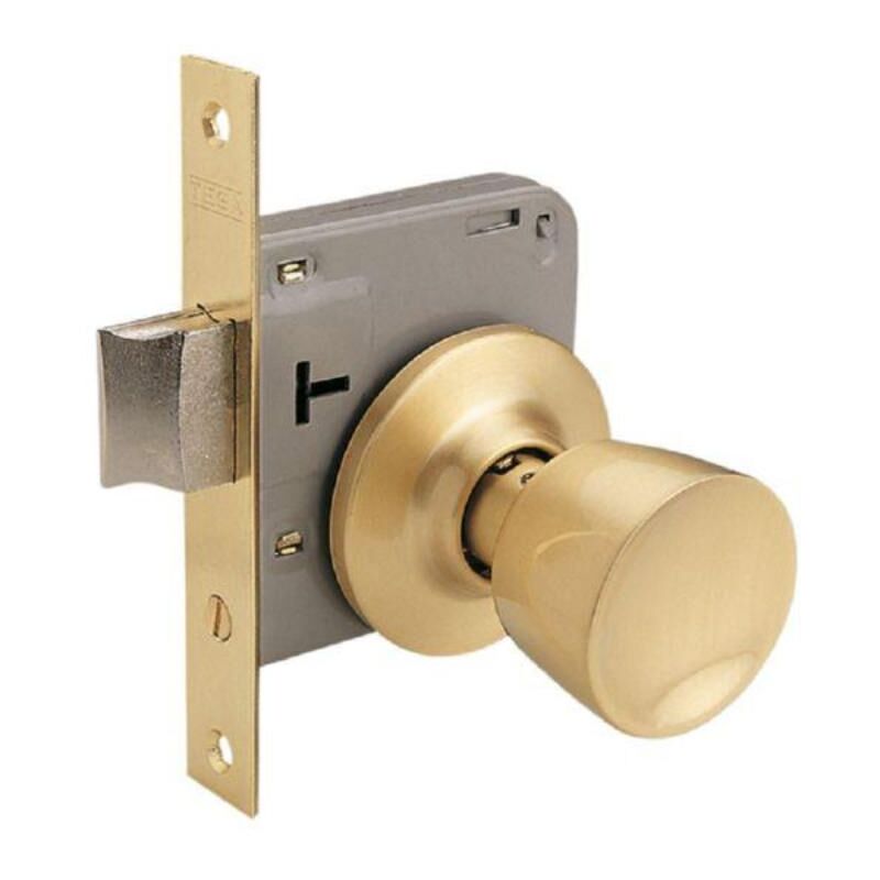 Tesa cerradura 3520-50 laton pulido 2520 , Cerradura con pomo de embutir para puertas de madera Serie TulipaModelo 3520 uo 50 LPPuertas de entrada,
