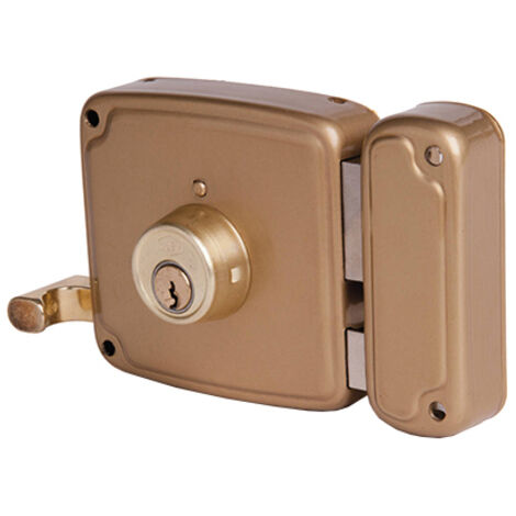 Cerradura 4125 a pintada 140 dch b/redondo ucem