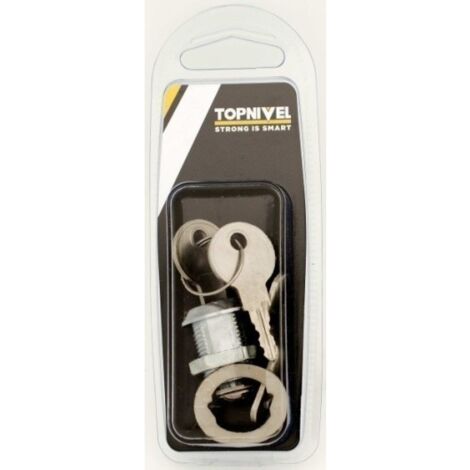 Cerradura Buzon 20Mm Cromo/Brillo Curva Nivel
