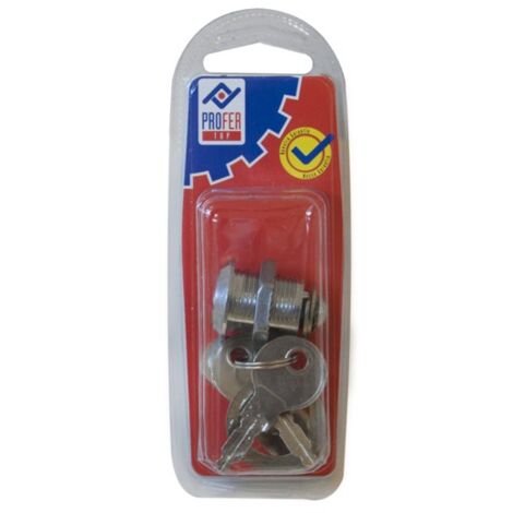 CERRADURA BUZON L/CURVA BL 1 P - 20 MM