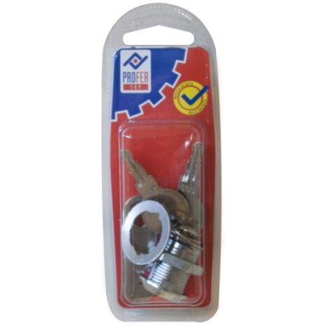 CERRADURA BUZON L/RECTA BL 1 P - 20 MM