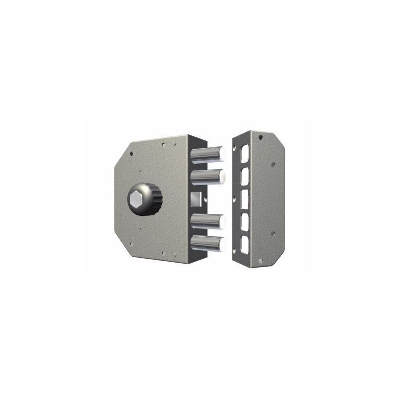 

Cerradura Seguridad Sobreponer 130X164X32Mm 3050Crd Cromo Entrada 60 Derecha Cr