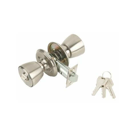 Cerradura con pomo para puerta de entrada 501B-4-4-70 MCM