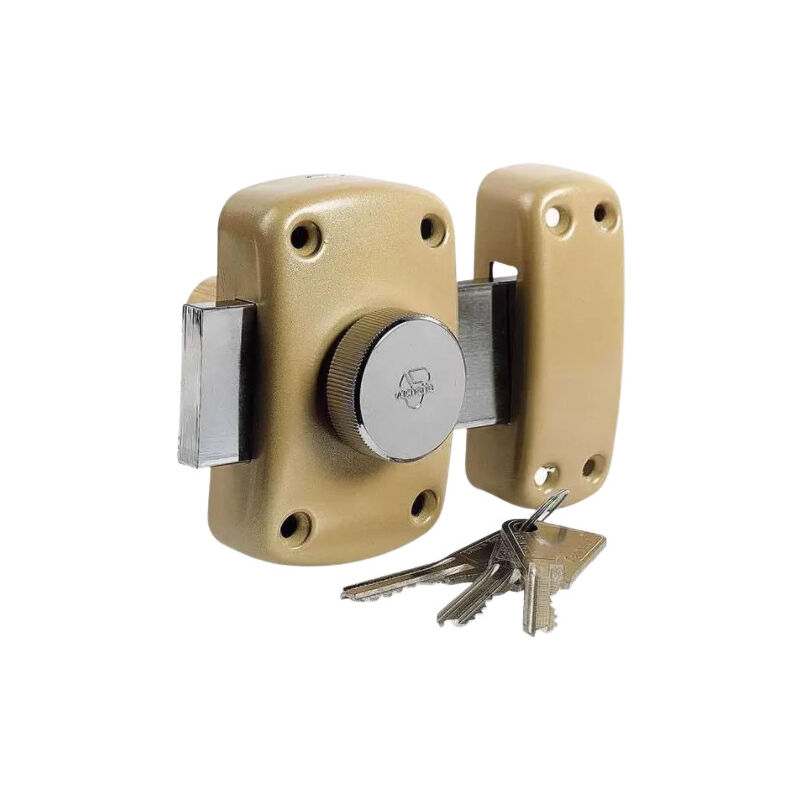 

Botón y cilindro de cerradura Cyclop 5 pines L.30 mm, diámetro 23 mm con 3 llaves