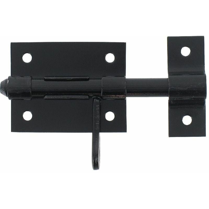 Mermier - Cerradura de caja estándar bourg ø 8 mm - Negra - M-498082