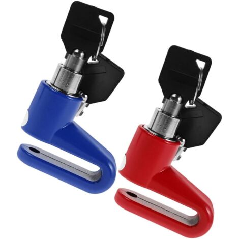 Cerradura de Disco Antirrobo para Bicicletas y Motocicletas Mini Bloqueo Portátil de Seguridad Compatible con Ebike y Scooters Eléctricos Tecnología contra Robo Diseño