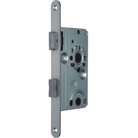 Cerradura de embutir .BAD20 / 55/78 / 8mm DIN Izquierda SP plata rd Kl 2 SSF