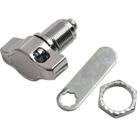 Cerradura de leva de aleación de zinc KZQ (20 mm) para gabinetes y buzones, solución de seguridad eficaz