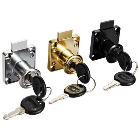 Cerradura de leva KZQ de 2 piezas con diferentes llaves, cerradura de buzón, cerradura de seguridad para gabinete para muebles, gabinete, buzón, cajón, escritorio